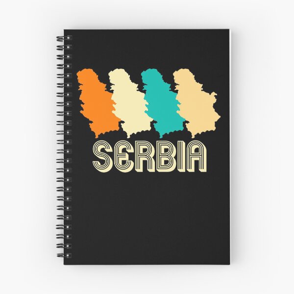 Item preview, Serbia retro map designed and sold by Mila1946.