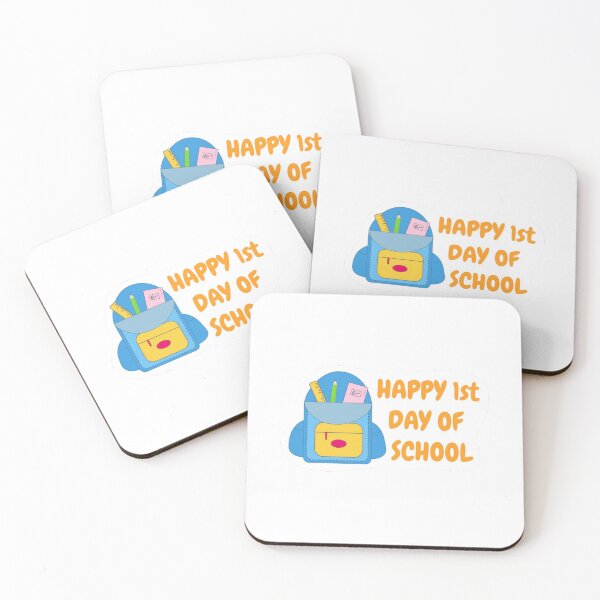 Item preview, Happy 1st day of school designed and sold by Wallggo.