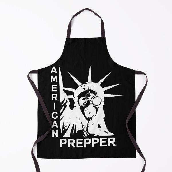 Item preview, Preppers design of of the statue of liberty with a gas mask, American prepper. designed and sold by NobelFashion.
