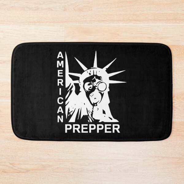Item preview, Preppers design of of the statue of liberty with a gas mask, American prepper. designed and sold by NobelFashion.