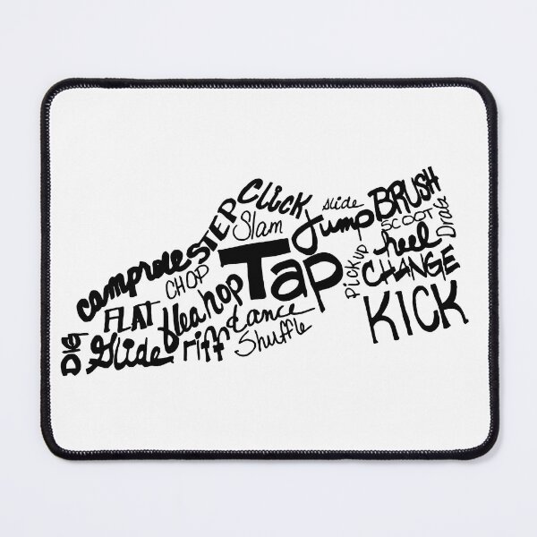 Item preview, Tap Dance Shoe Filled with Tap Terms designed and sold by Tara Barnaba.