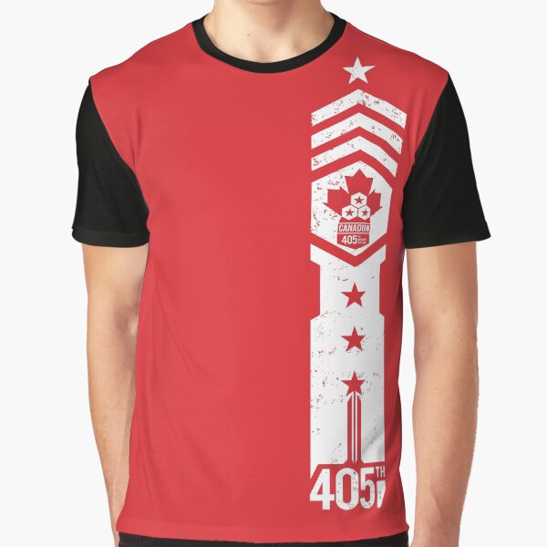 405th Canadian Regiment Graphic T-Shirt