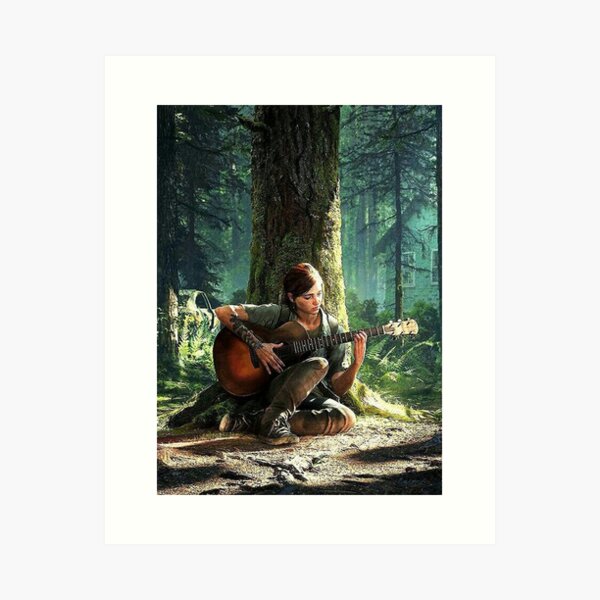 Photo The Last of Us 2 Guitar Blood Ellie, Joel Girls vdeo 3840x2160