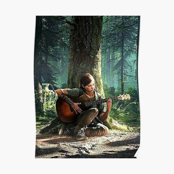 Ellie Guitare Poster