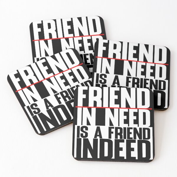 Item preview, Friend in need is a friend indeed - friend in need is a friend indeed T-Shirt designed and sold by Ahmedhod.