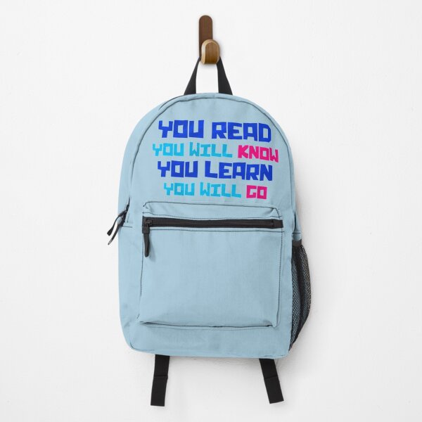 Item preview, You read you will know you learn you will go designed and sold by Wallggo.