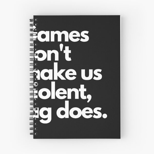 Item preview, Games don't make us violent, lag does designed and sold by Meek-Anime.