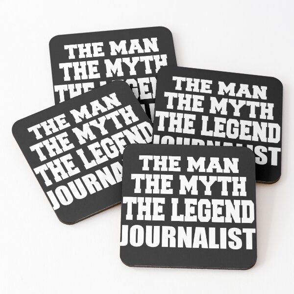 Item preview, The Man The Myth The Legend JOURNALIST, Funny designed and sold by AYOUCHKA.