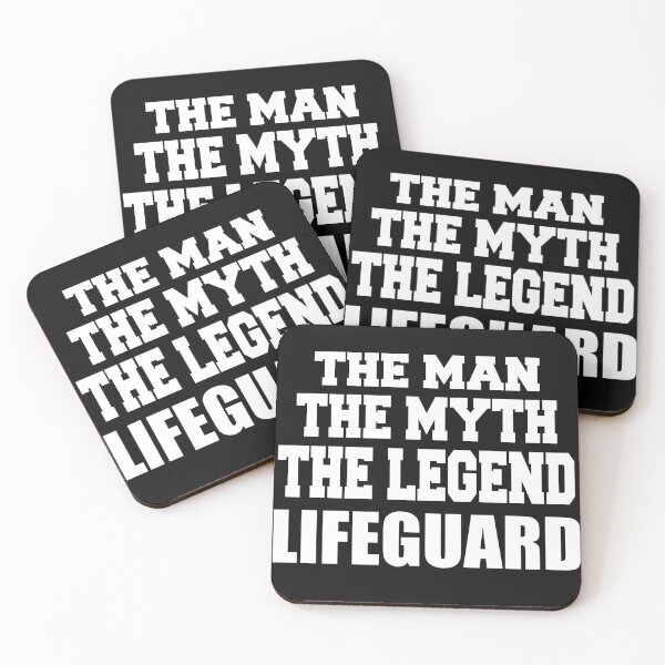 Item preview, The Man The Myth The Legend Lifeguard, Funny gamer designed and sold by AYOUCHKA.