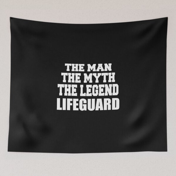 Item preview, The Man The Myth The Legend Lifeguard, Funny gamer designed and sold by AYOUCHKA.