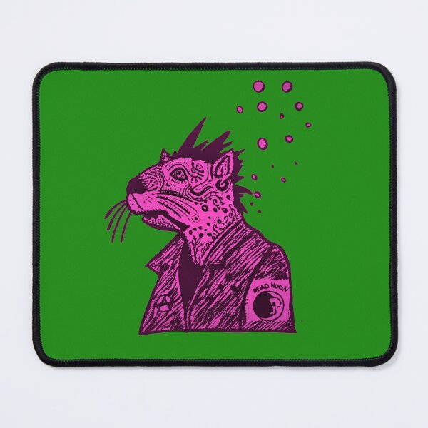 Item preview, Smoking punk rat Dead Moon designed and sold by BeaaFlow.