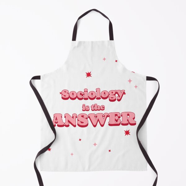 Item preview, Sociology is the answer (pink) designed and sold by TheNordicDesign.