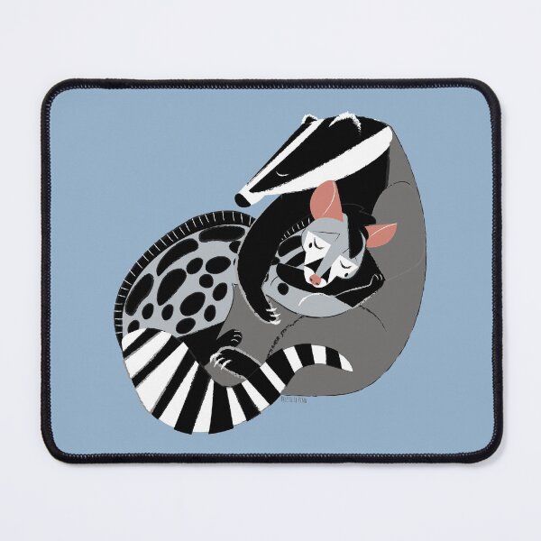 Item preview, Love 365 Need a hug badgers and genets designed and sold by belettelepink.