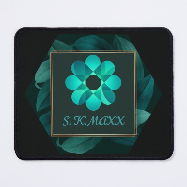 Item preview, Jungle leaves with brand logo designed and sold by SKMAXX.