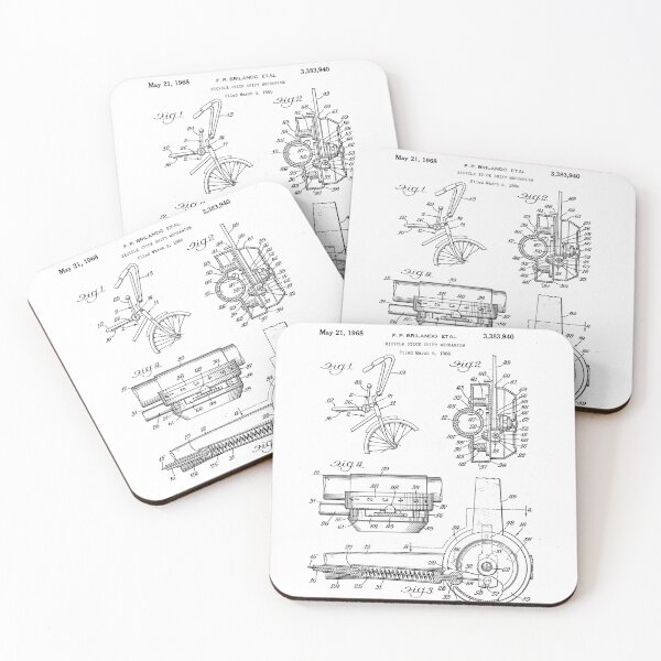 Item preview, Schwinn Stingray Speed Stik Shifter Patent Drawing designed and sold by Designs by Kool Kat.