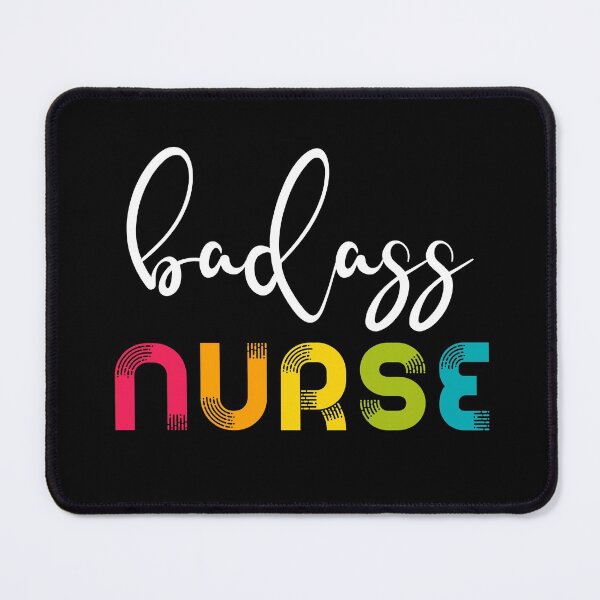 Item preview, Badass nurse designed and sold by TheLemonBox.