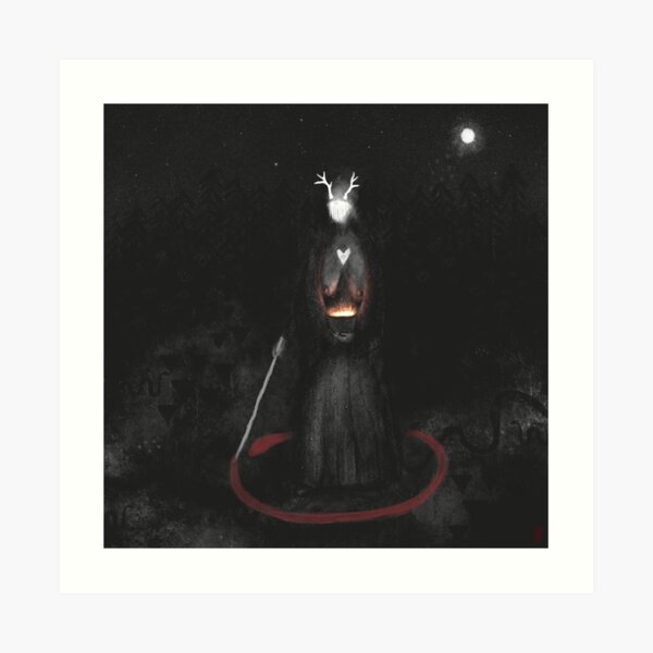 Hringa - The Circle Art Print