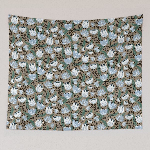 Item preview, Calm Flower Pattern designed and sold by Simplulina.