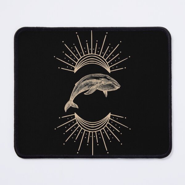 Item preview, Golden Whale in the Sun designed and sold by Ink-and-Thread.