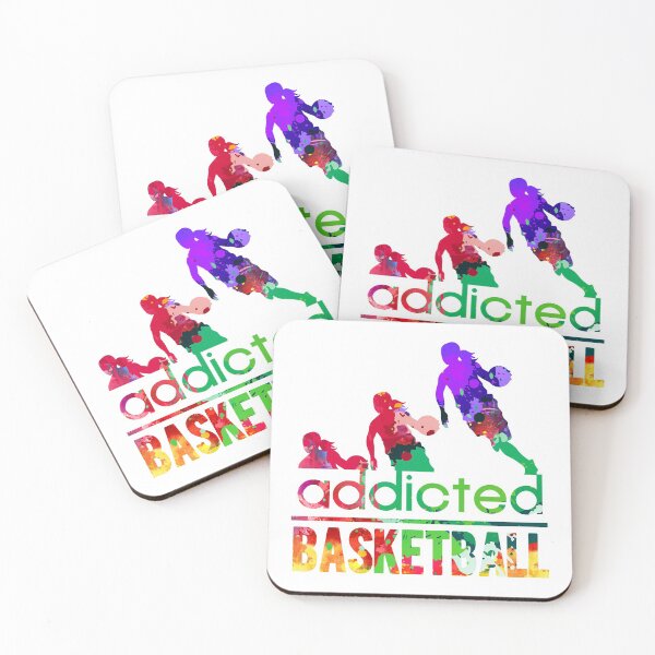 Item preview, Basketball addicted watercolor designed and sold by loveislovestore.