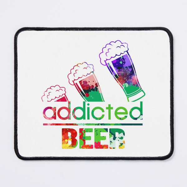 Item preview, Beer addicted watercolor designed and sold by loveislovestore.