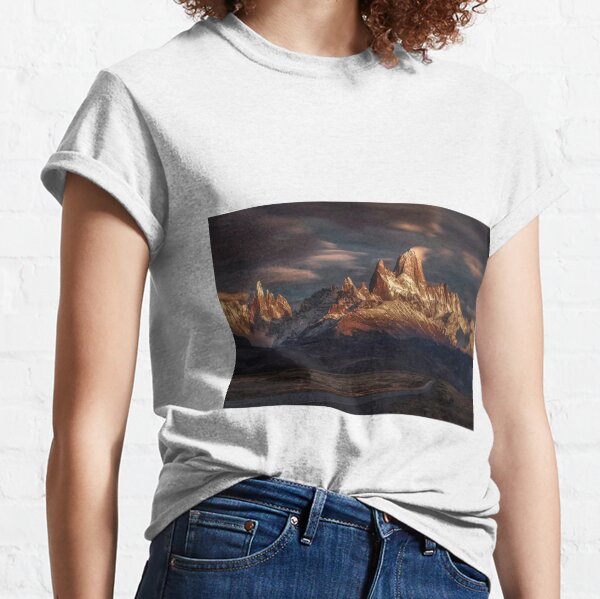 Ciel de Patagonie en mouvement T-shirt classique