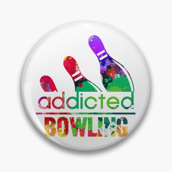 Item preview, Bowling  addicted watercolor designed and sold by loveislovestore.