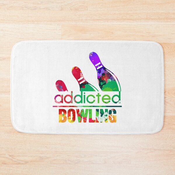 Item preview, Bowling  addicted watercolor designed and sold by loveislovestore.