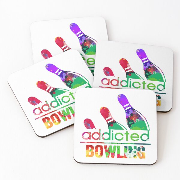 Item preview, Bowling  addicted watercolor designed and sold by loveislovestore.