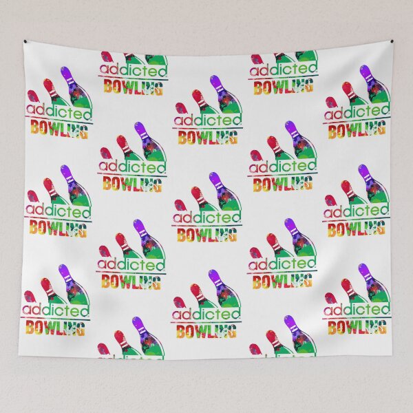 Item preview, Bowling  addicted watercolor designed and sold by loveislovestore.