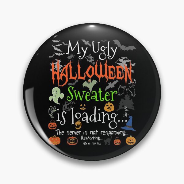 Item preview, My Ugly Halloween Sweater Loading Funny Halloween Costume designed and sold by stagnittae.