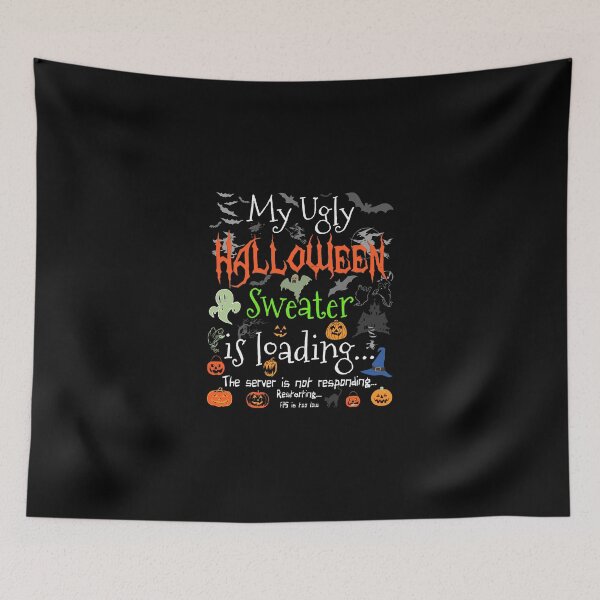 Item preview, My Ugly Halloween Sweater Loading Funny Halloween Costume designed and sold by stagnittae.