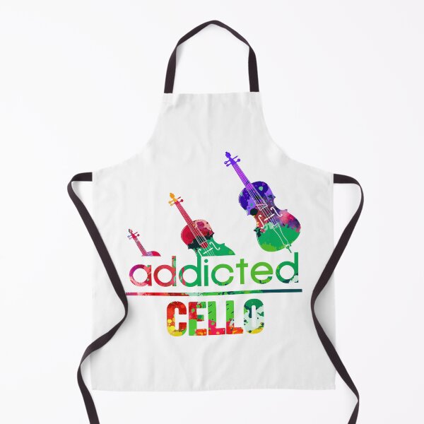 Item preview, Cello addicted watercolor designed and sold by loveislovestore.