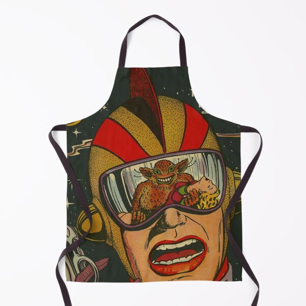 Item preview, Space Action Vintage Comic Book, Ray gun, Alien Monster, Rocket ship, outer space, universe, astronaut, space suit designed and sold by Nostrathomas66.