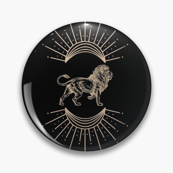 Item preview, Golden Lion in the Sun designed and sold by Ink-and-Thread.