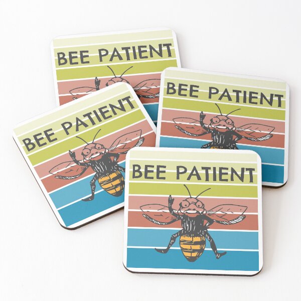 Item preview, Bee Patient Be Patient designed and sold by PodiShawna.