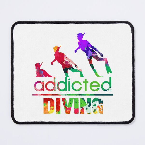 Item preview, Diving addicted watercolor designed and sold by loveislovestore.