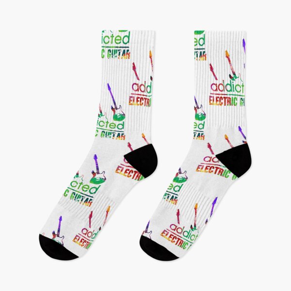 Item preview, Electric guitar addicted watercolor designed and sold by loveislovestore.