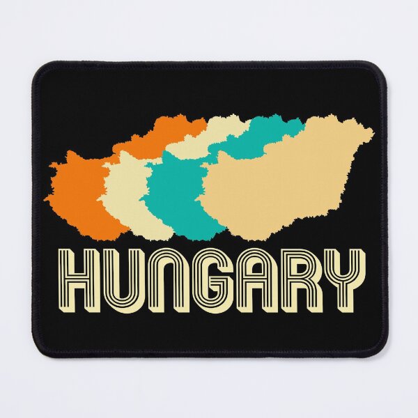 Item preview, Hungary retro map designed and sold by Mila1946.