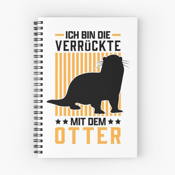 Item preview, The crazy otter with otters sea otters designed and sold by madgrfx.