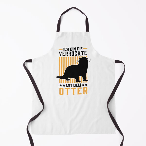 Item preview, The crazy otter with otters sea otters designed and sold by madgrfx.