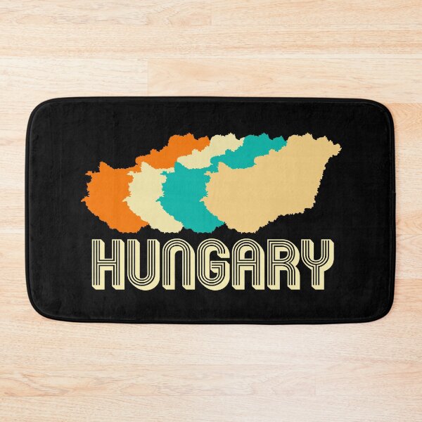 Item preview, Hungary retro map designed and sold by Mila1946.