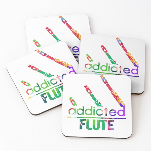 Item preview, Flute addicted watercolor designed and sold by loveislovestore.