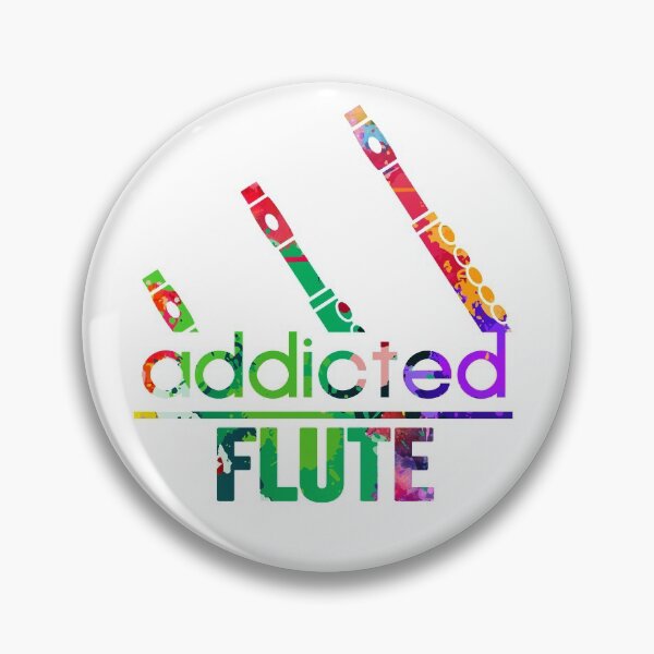 Item preview, Flute addicted watercolor designed and sold by loveislovestore.