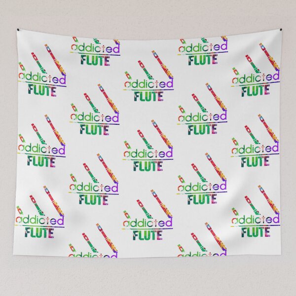 Item preview, Flute addicted watercolor designed and sold by loveislovestore.