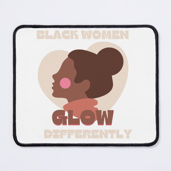 Item preview, black women glow differently designed and sold by Anjestic Studio.