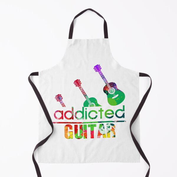 Item preview, Guitar addicted watercolor designed and sold by loveislovestore.