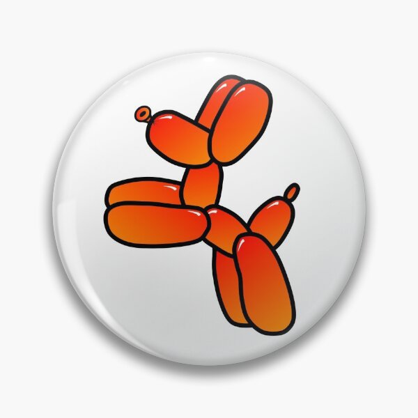 Item preview, Jumping Balloon Dog (Chamoy) designed and sold by Smol-Cactus.