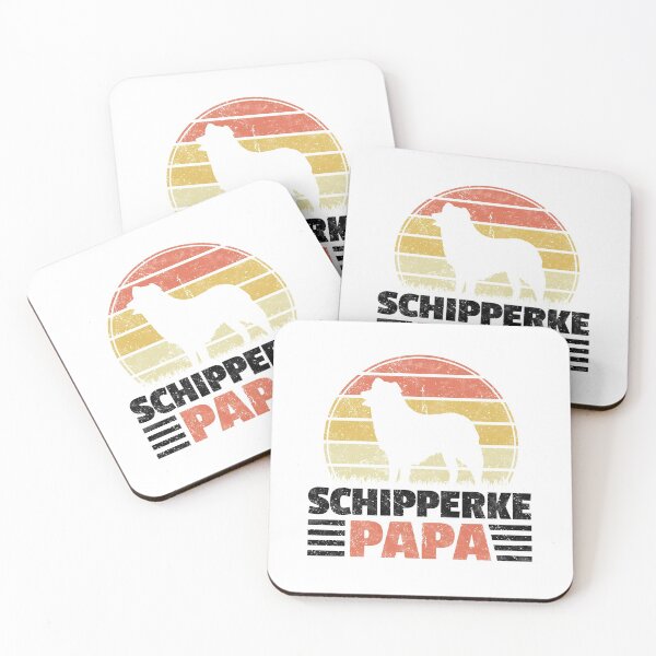 Item preview, Schipperke Papa Belgian Shepherd Gift designed and sold by madgrfx.