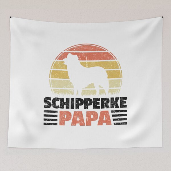 Item preview, Schipperke Papa Belgian Shepherd Gift designed and sold by madgrfx.